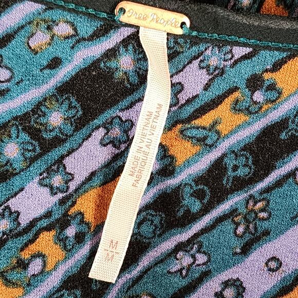 Free People Medium Maxi Boho Wrap Dress - Picture 5 of 6